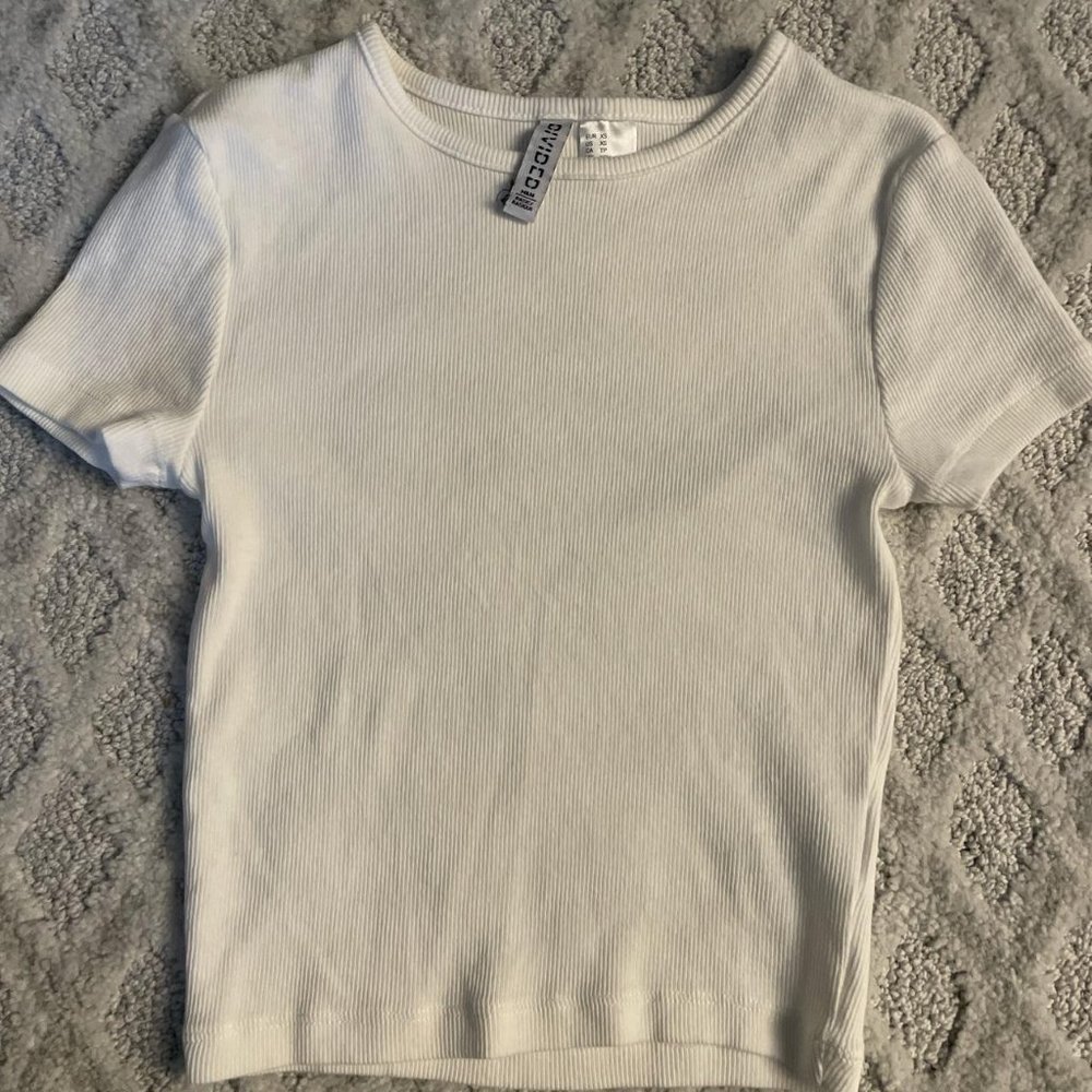 Hm Basic White Top